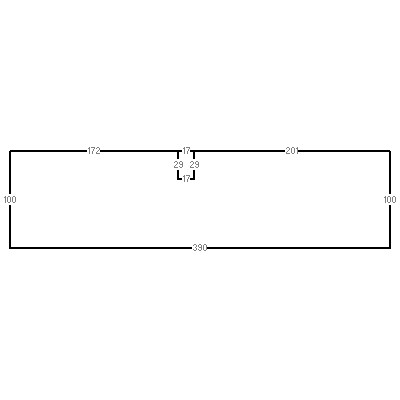 Building layout (traversing data) of this property