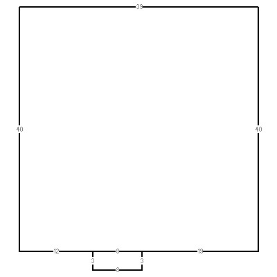 Building layout (traversing data) of this property