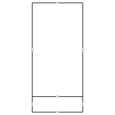 Building layout (traversing data) of this property