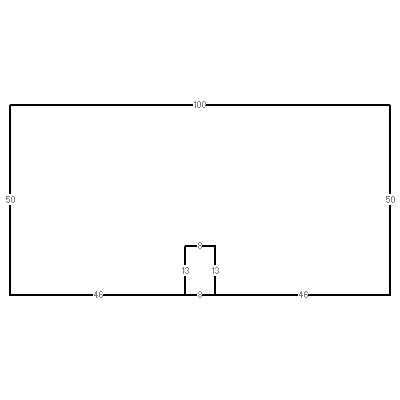 Building layout (traversing data) of this property