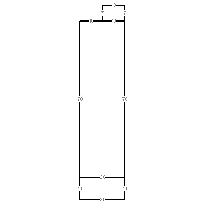 Building layout (traversing data) of this property