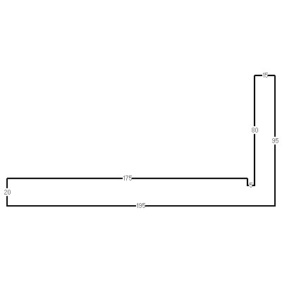Building layout (traversing data) of this property