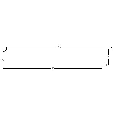 Building layout (traversing data) of this property