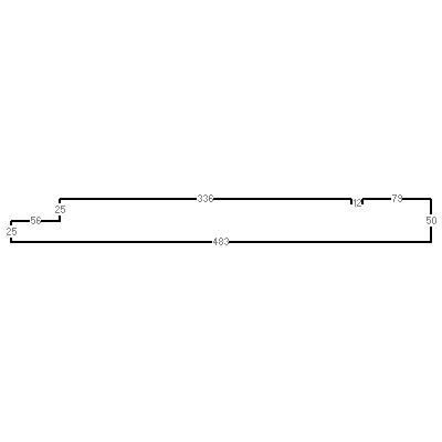 Building layout (traversing data) of this property