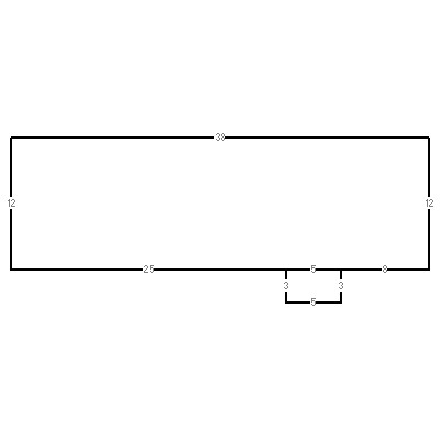 Building layout (traversing data) of this property