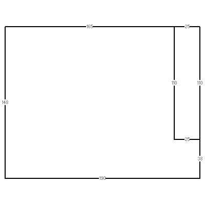 Building layout (traversing data) of this property