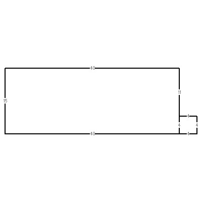 Building layout (traversing data) of this property