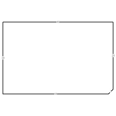 Building layout (traversing data) of this property
