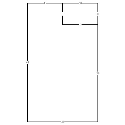 Building layout (traversing data) of this property