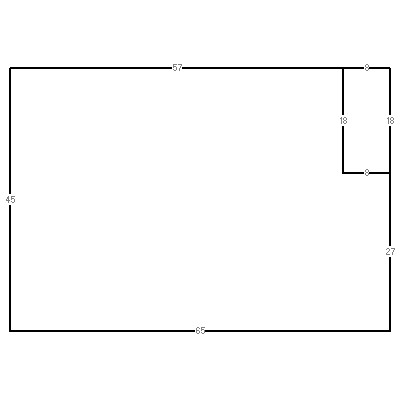 Building layout (traversing data) of this property