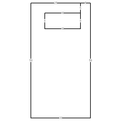 Building layout (traversing data) of this property