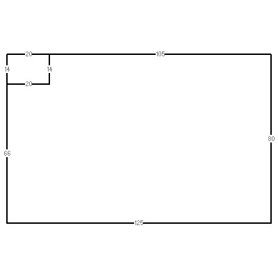 Building layout (traversing data) of this property