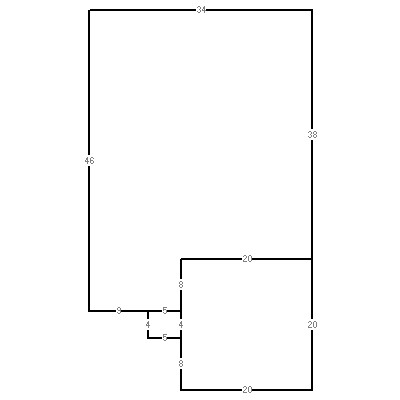 Building layout (traversing data) of this property