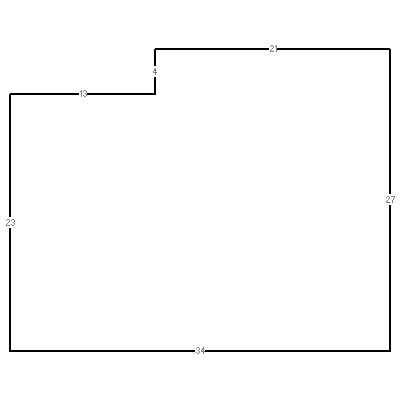 Building layout (traversing data) of this property