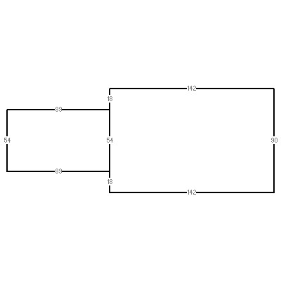 Building layout (traversing data) of this property