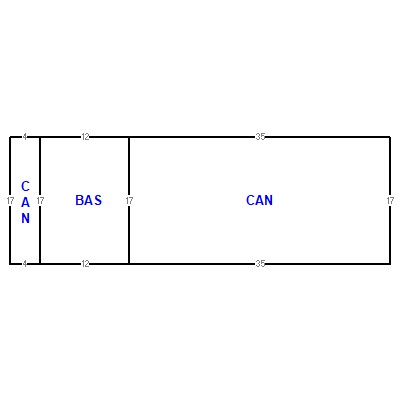 Building layout (traversing data) of this property