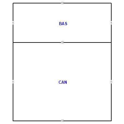 Building layout (traversing data) of this property