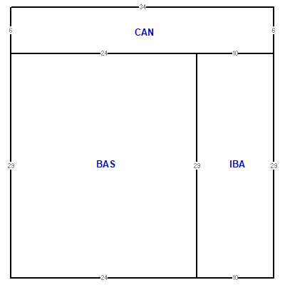 Building layout (traversing data) of this property