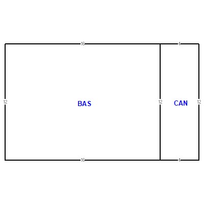 Building layout (traversing data) of this property