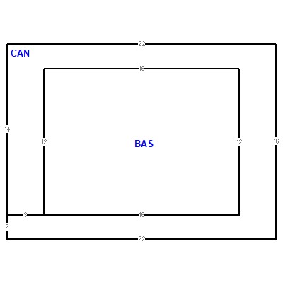 Building layout (traversing data) of this property