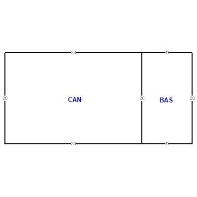 Building layout (traversing data) of this property