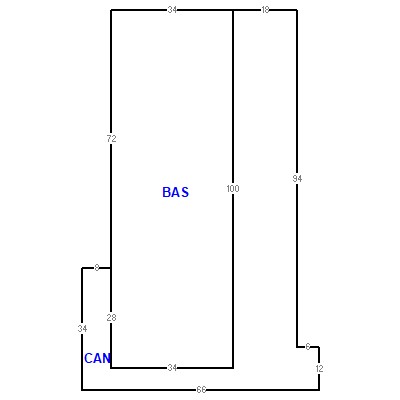 Building layout (traversing data) of this property