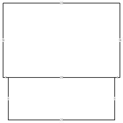 Building layout (traversing data) of this property