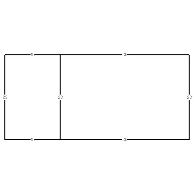 Building layout (traversing data) of this property