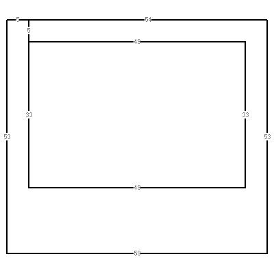 Building layout (traversing data) of this property