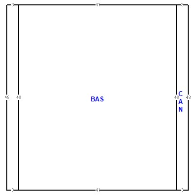 Building layout (traversing data) of this property