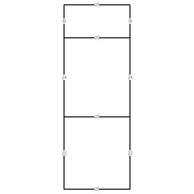 Building layout (traversing data) of this property