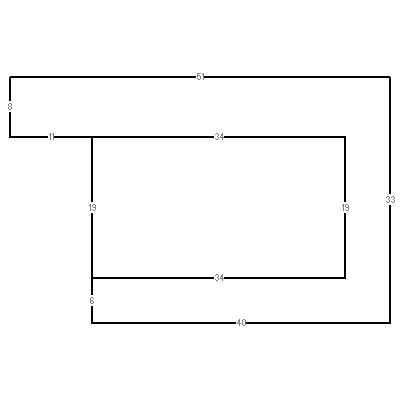 Building layout (traversing data) of this property