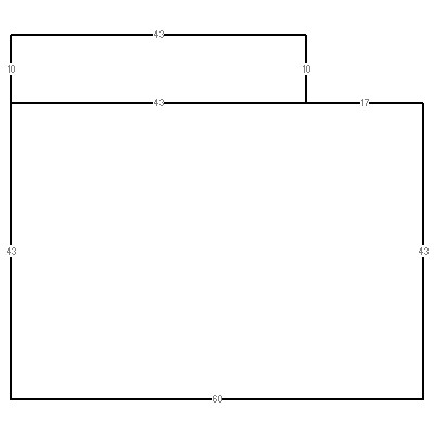 Building layout (traversing data) of this property