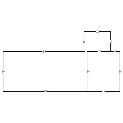 Building layout (traversing data) of this property