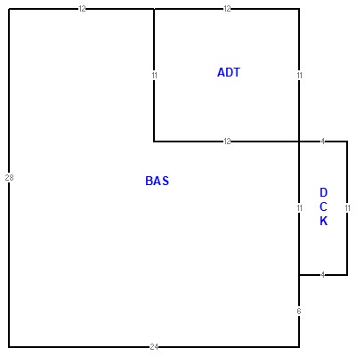 Building layout (traversing data) of this property