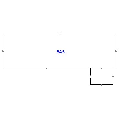 Building layout (traversing data) of this property