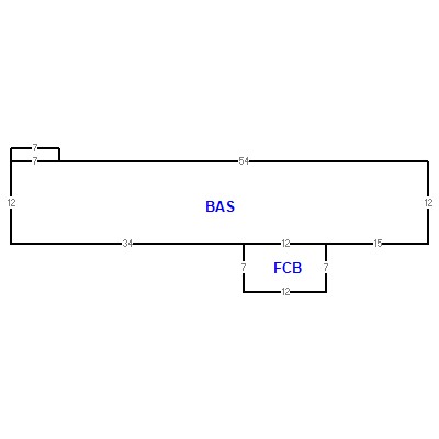 Building layout (traversing data) of this property