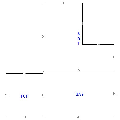 Building layout (traversing data) of this property