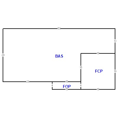 Building layout (traversing data) of this property