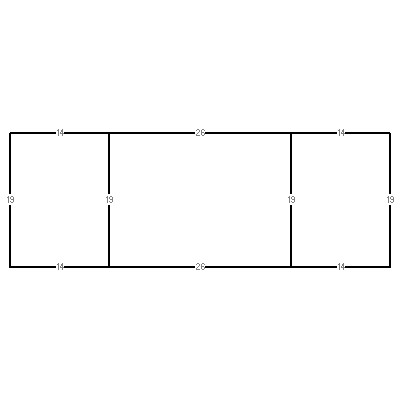 Building layout (traversing data) of this property