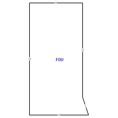 Building layout (traversing data) of this property