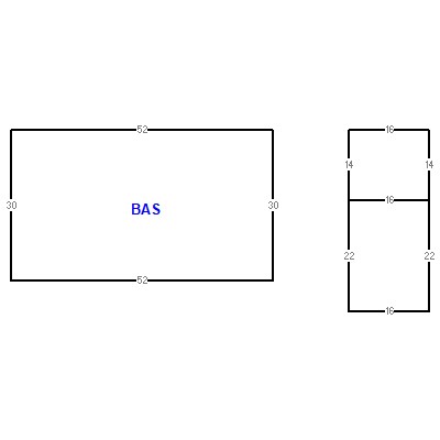 Building layout (traversing data) of this property