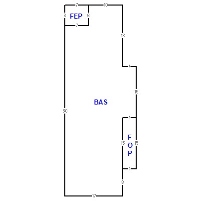 Building layout (traversing data) of this property