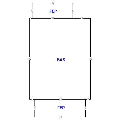Building layout (traversing data) of this property