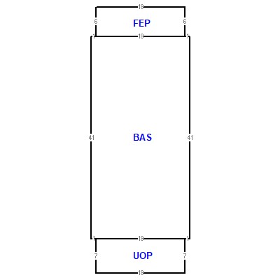 Building layout (traversing data) of this property