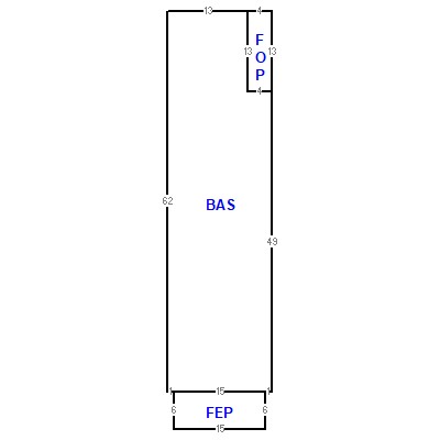 Building layout (traversing data) of this property
