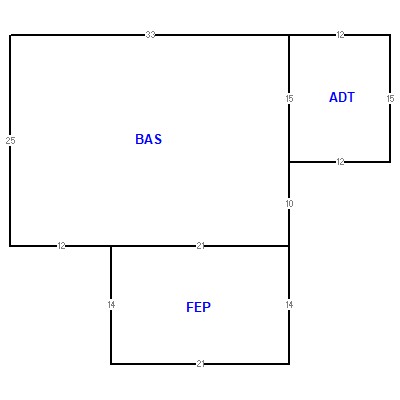 Building layout (traversing data) of this property