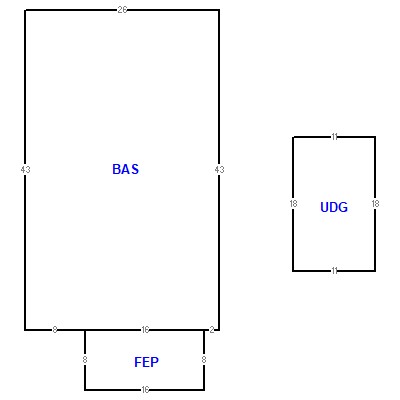 Building layout (traversing data) of this property
