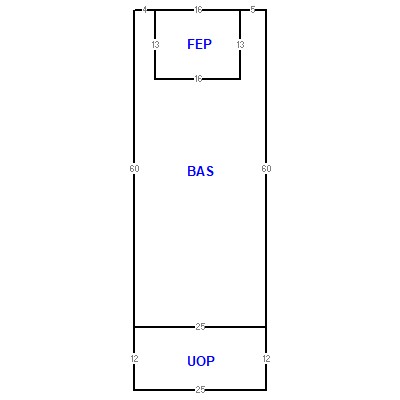 Building layout (traversing data) of this property