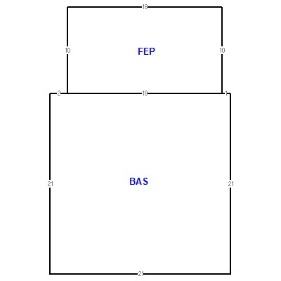 Building layout (traversing data) of this property
